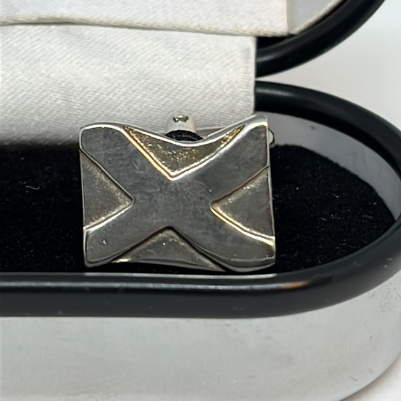 Cuff Links Pewtermill Crafts Scotland with Box EUC - Picture 3 of 5